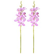položky Umelé orchidey 8 fialových kvetov Ø3,5cm–5cm 2ks
