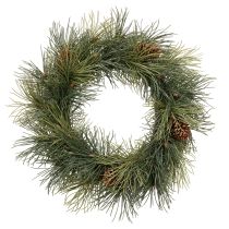 Článok Veniec z umelých borovicových konárov so šiškami 60 cm