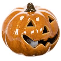 položky Keramická tekvica LED Halloween dekorácia malá 10 cm