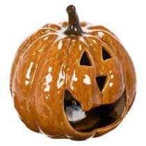 položky Halloweenská LED dekorácia s tekvicou 15 cm