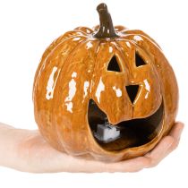 položky Halloweenská LED dekorácia s tekvicou 15 cm