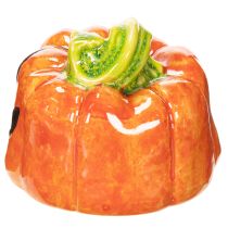 položky Dekoratívna keramická figúrka tekvice na jeseň a Halloween, 8 cm