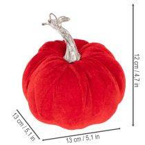 položky Tekvica ako dekorácia na stôl, jesenná dekorácia, 13 cm, 3 kusy