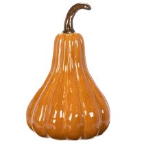 položky Jesenná dekorácia na stôl z keramickej tekvice 26 cm