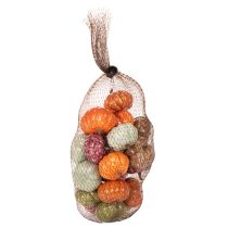 položky Sada mini tekvicových dekorácií, jesenné a halloweenske dekorácie, rôzne farby, 4 cm, 24 kusov