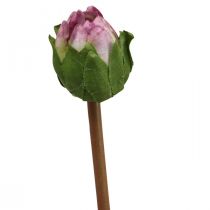 položky Umelý kvet Dahlia Fialový hodvábny kvet a púčik V57cm