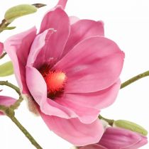 položky Umelý kvet konárik magnólie, magnólia ružová ružová 92cm