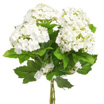 položky Umelé kvety Snehová guľa Viburnum Umelá biela 60cm 4 ks