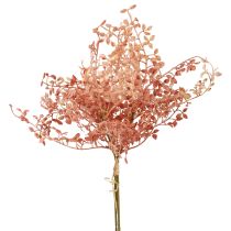 položky Dekorácia z umelých kvetov,ozdobné konáre,ozdoba konárika ružová 44cm 3ks