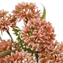 položky Umelé kvety ružová allium dekorácia okrasná cibuľa 34cm 3ks v zväzku