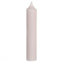 položky Sviečky krátke tyčinkové farby svetloružová 21×110mm 6 ks