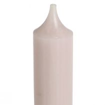 položky Sviečky krátke tyčinkové farby svetloružová 21×110mm 6 ks