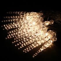 položky LED girlanda cencúľ zimný vonkajší časovač 24 LED 460cm