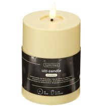 položky LED sviečka Vonkajší časovač Flame Effect Zelená Béžová V12cm