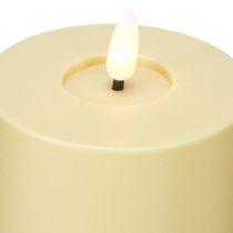 položky LED sviečka Vonkajší časovač Flame Effect Zelená Béžová V12cm