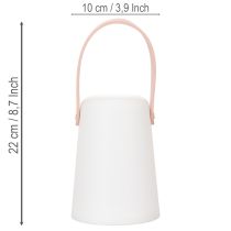 položky Lampa s rúčkou, prenosné LED svetlo na vonkajšie aj vnútorné použitie, 22 cm, 3 kusy