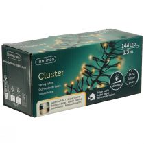 položky LED svetelná reťaz združený vonkajší časovač 144 LED 130 cm