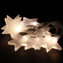 položky LED rozprávkové svetlá hviezdy s časovačom 10 LED teplá biela 90cm