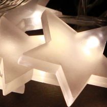 položky LED rozprávkové svetlá hviezdy s časovačom 10 LED teplá biela 90cm