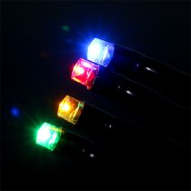 položky LED svetelná reťaz pre exteriér 120 9m farebná čierna