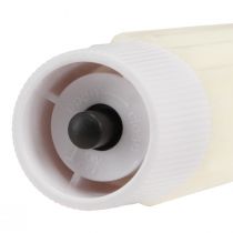 položky LED tyčinkové sviečky s časovačom drážkované sviečky krémové 24,5cm 4 kusy