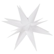 Článok Dekoratívna LED hviezda, teplá biela, vonkajšia, s časovačom, 40 cm