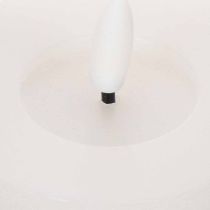 Článok LED XL čajová sviečka biela pravý vosk s časovačom teplá biela 6 cm 2 ks