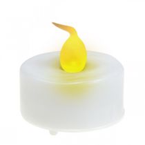 položky Umelé čajové sviečky LED s efektom plameňa a časovačom Teplá biela Ø3,6 cm Súprava 4 kusov