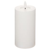 Článok LED stĺpová sviečka, blikajúca, s časovačom, Ø7cm, 16cm