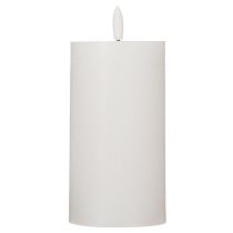 Článok LED stĺpová sviečka, blikajúca, s časovačom, Ø7cm, 16cm