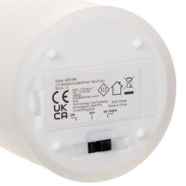 Článok LED stĺpová sviečka, blikajúca, s časovačom, Ø7cm, 16cm