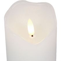položky LED sviečka s časovačom stĺpová sviečka z pravého vosku Ø7cm V9cm