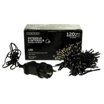 položky LED ryžová svetelná reťaz 120 9m teplá biela