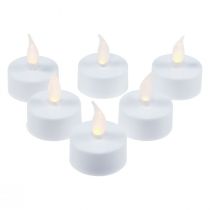 položky LED čajové sviečky čajové sviečky s diaľkovým ovládaním Ø3,5cm 6 ks