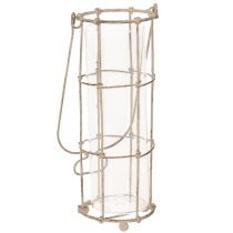 položky Záhradný lampáš, kovové veterné svietidlo Ø8,5 cm V23/18,5/14,5 cm, 3-dielna sada