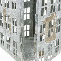 položky Vintage dekoračný lampášový kovový domček Shabby Chic H35cm