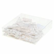 položky Bodová dekorácia maják drevo prírodné 4cm 72 ks