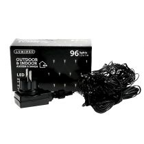 položky Sieť svetiel LED 1,3 x 1m 96 do exteriéru, teplá biela