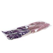 položky Luffa na paličke veľká ružová, Erika 8cm - 30cm 25 ks