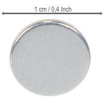 Článok Okrúhly magnetický disk na svietniky a kovové tácky, 1 cm, 20 kusov