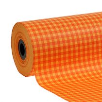 položky Manžetový papier 25cm 100m oranžový šek
