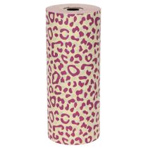Článok Papier na manžety, leopardí vzor, fialový, 25 cm, 100 m