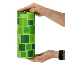 Článok Manžetový papier na kvetinové kytice s mozaikovým vzorom, 25 cm x 100 m