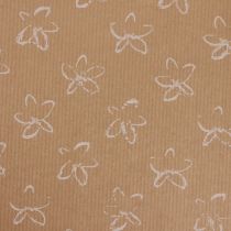 položky Manžetový papier hodvábny papier prírodné kvety 25cm 100m