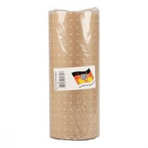 položky Manžetový hodvábny papier prírodné bodky 25cm 100m