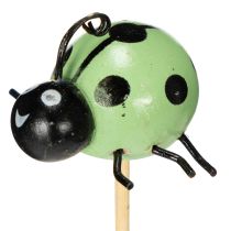 položky Dekoratívne figúrky lienky do kvetináčov a kvetinových aranžmánov na jarnú výzdobu, 32 cm, 8 kusov