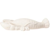 položky Námorná dekorácia Keramická postava Lobster White 26,5×13×5cm