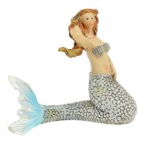 položky Deco figúrka morská panna modrá 6cm - 9,5cm 3ks