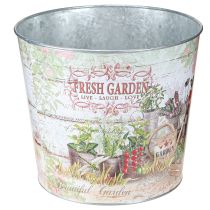 položky Kovový kvetináč Fresh Garden Colorful Vintage H18cm