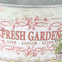 položky Kovový kvetináč Fresh Garden Colorful Vintage H18cm